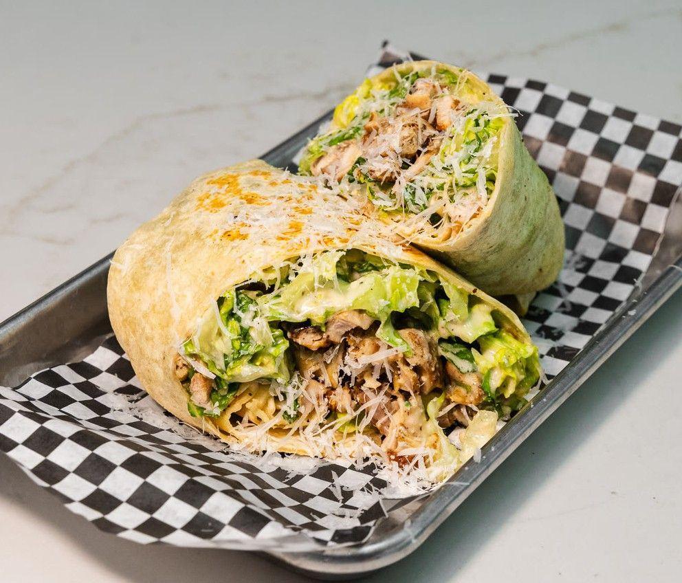 Chicken Caesar wrap